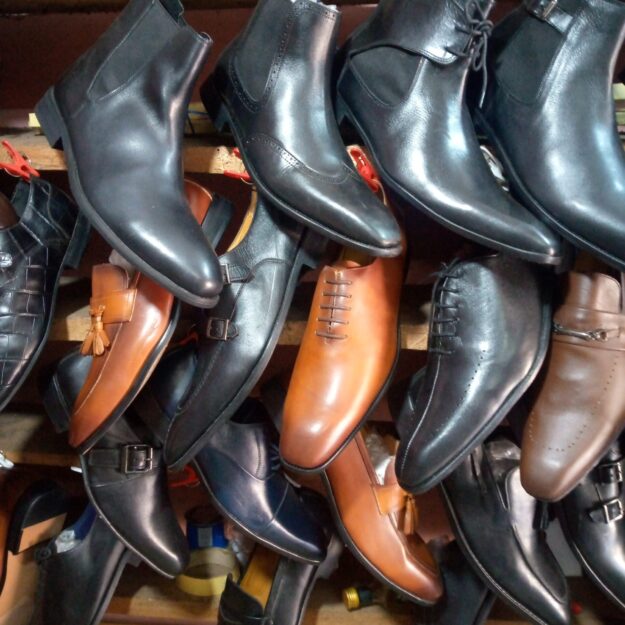 Hand of God shoe plaza