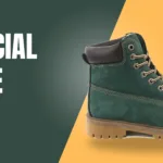 Green and Yellow Simple Clean Shoes Sale Banner