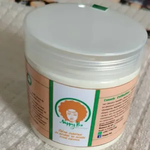 Crème chantilly au beurre de Moabi pour cheveux afro