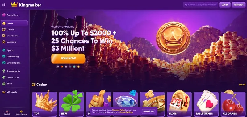 Guida a kingmaker casino Guida a kingmaker casino